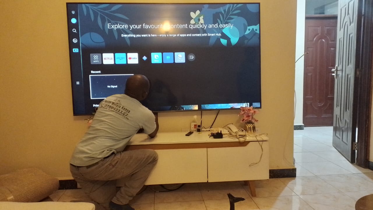Why Professional TV Mounting Services Are Worth It in Nairobi